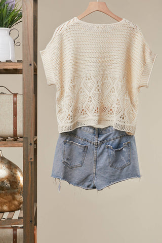 Blake Crochet Top