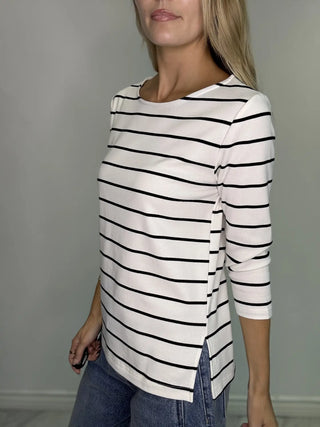 Jordon Striped Knit