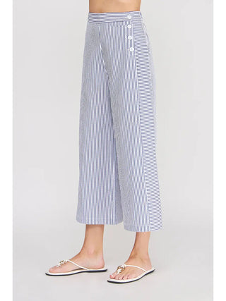 Lexi Striped Button Pants
