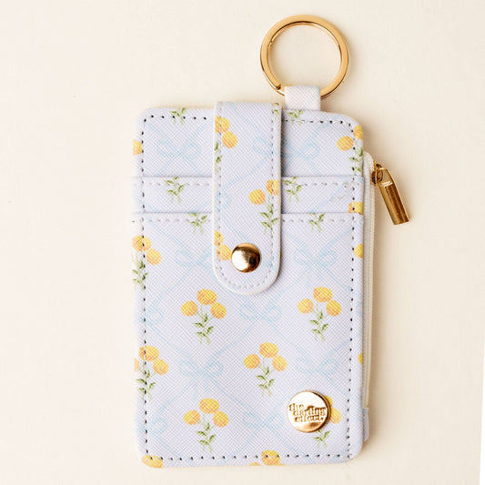 Keychain Wallet-Marigold Lane Blue