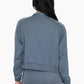 Sharon Mock Neck Zip Up Active Jacket