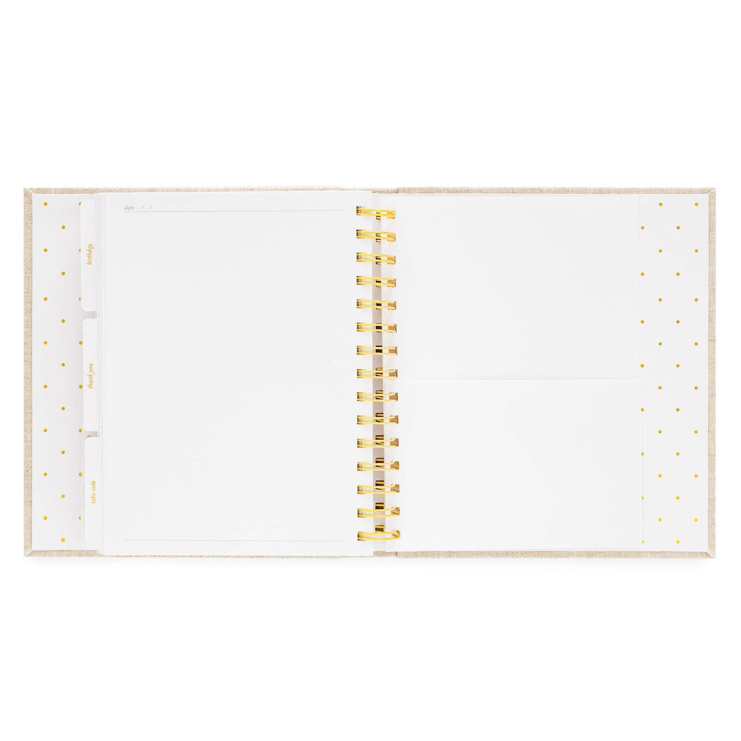 2026 Flax Floral Concealed Planner