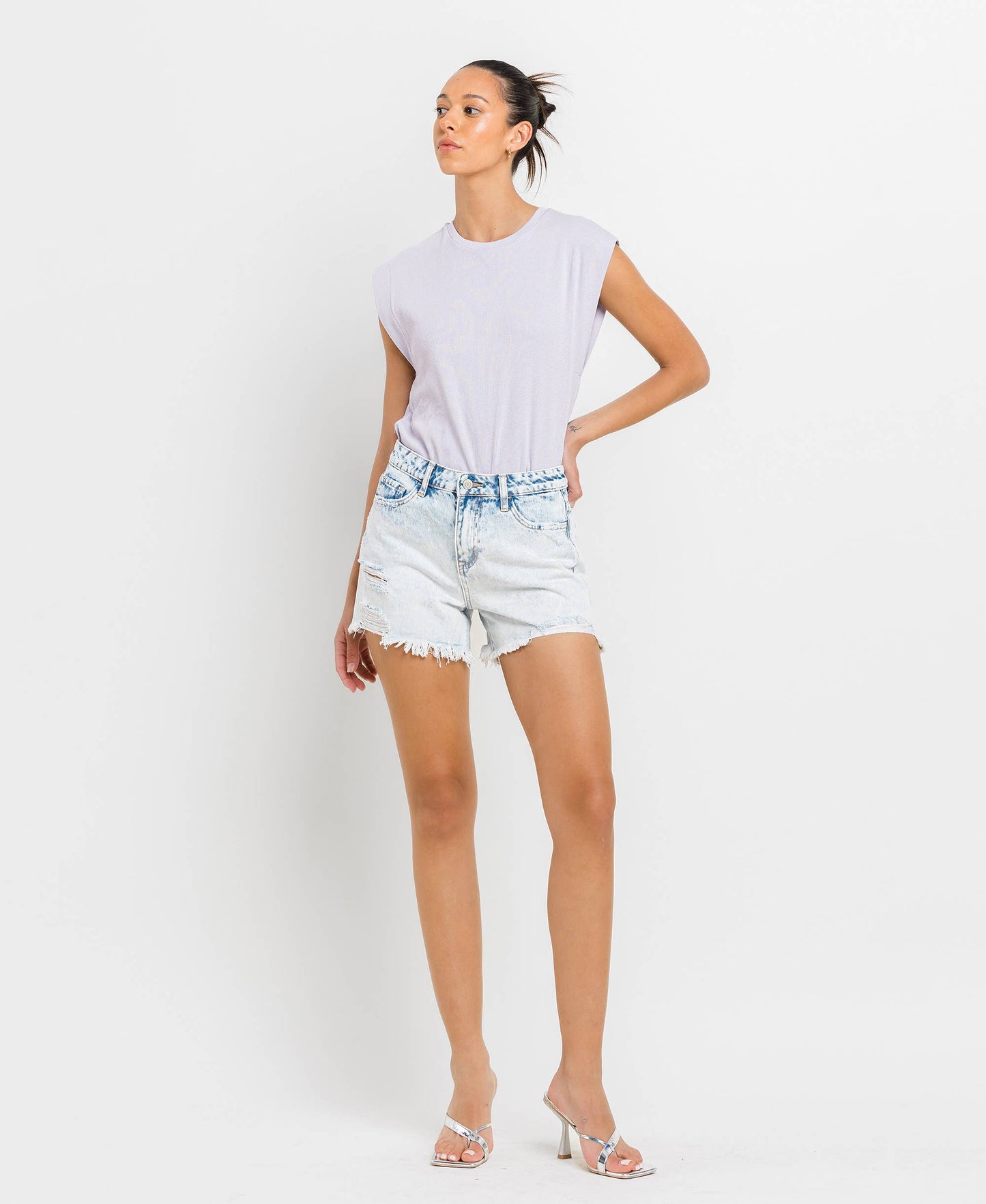 Care Free High Rise Shorts