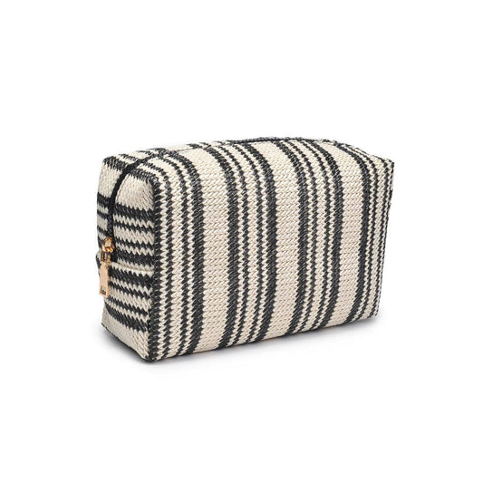 Voyage Stripe Cosmetic Pouch