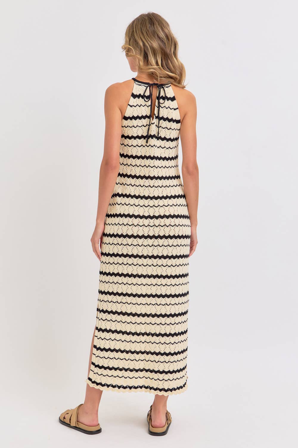 Celine Crochet Maxi Dress