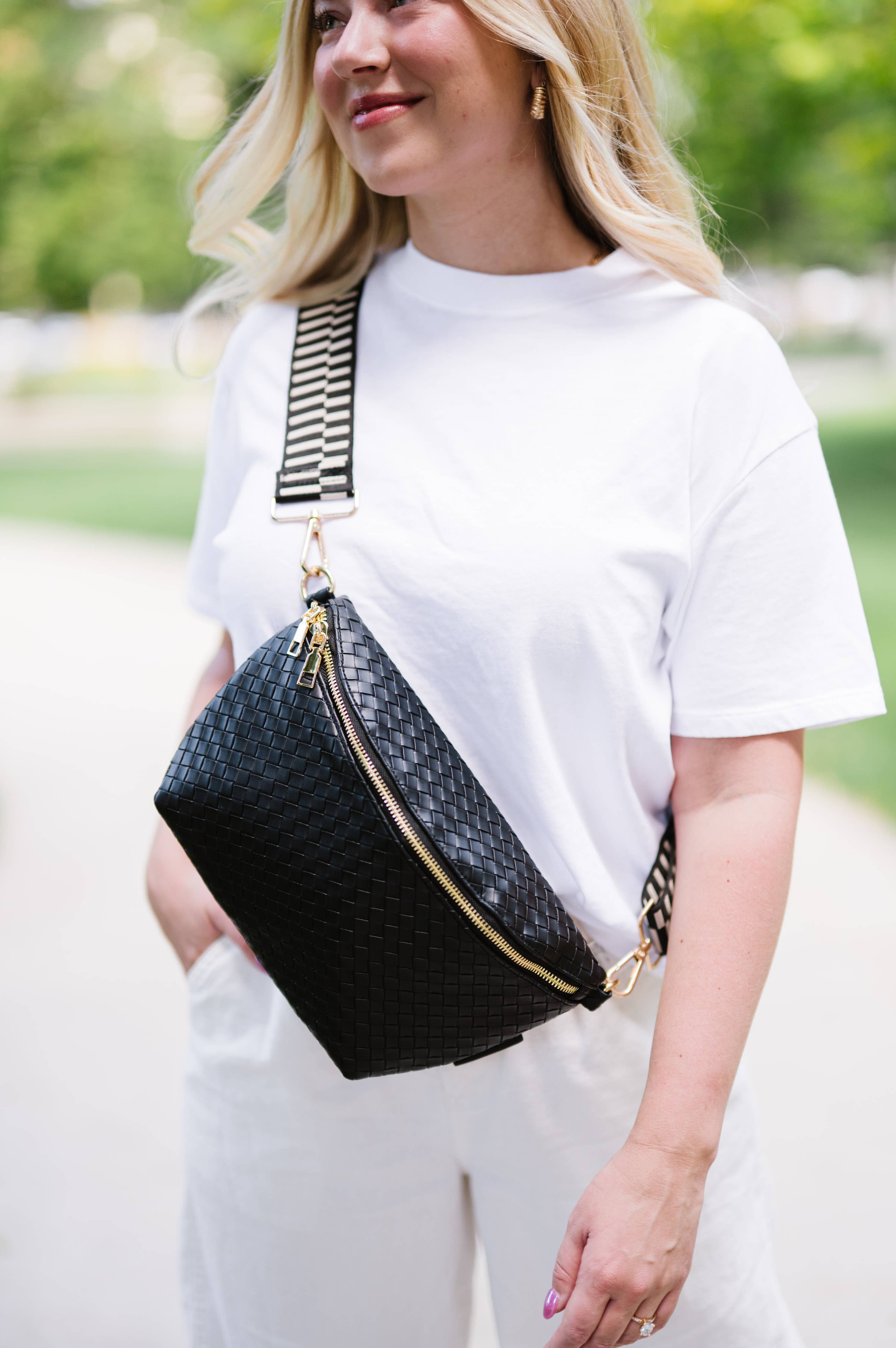 Rory Crisscross Oversized Belt Bag