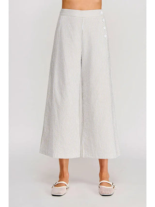 Lexi Striped Button Pants