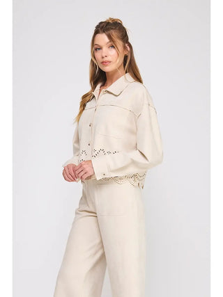 Joanne Suede Jacket