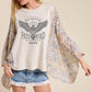 Free Bird Boho Poncho Top