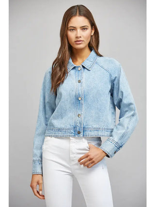 Kim Washed Cropped Jacket