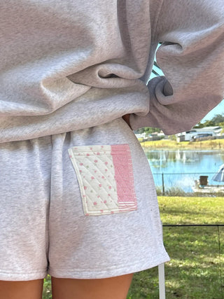 Bella Quilted Patchwork Shorts