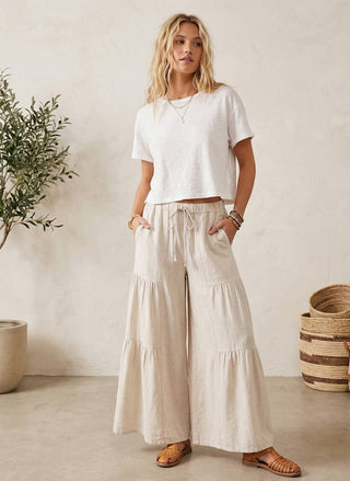 Callie Tiered Palazzo Pants