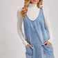 Faith Denim Overall Dress