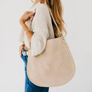 Rosalie Suede Hobo Bag