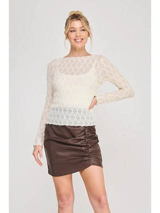 Drea Mesh Long Sleeve
