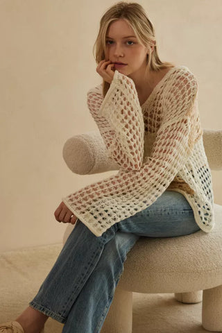 Helena Hooded V-Neck