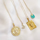 Free Spirit Turquoise Necklace Gold Filled