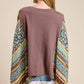 Free Bird Boho Poncho Top