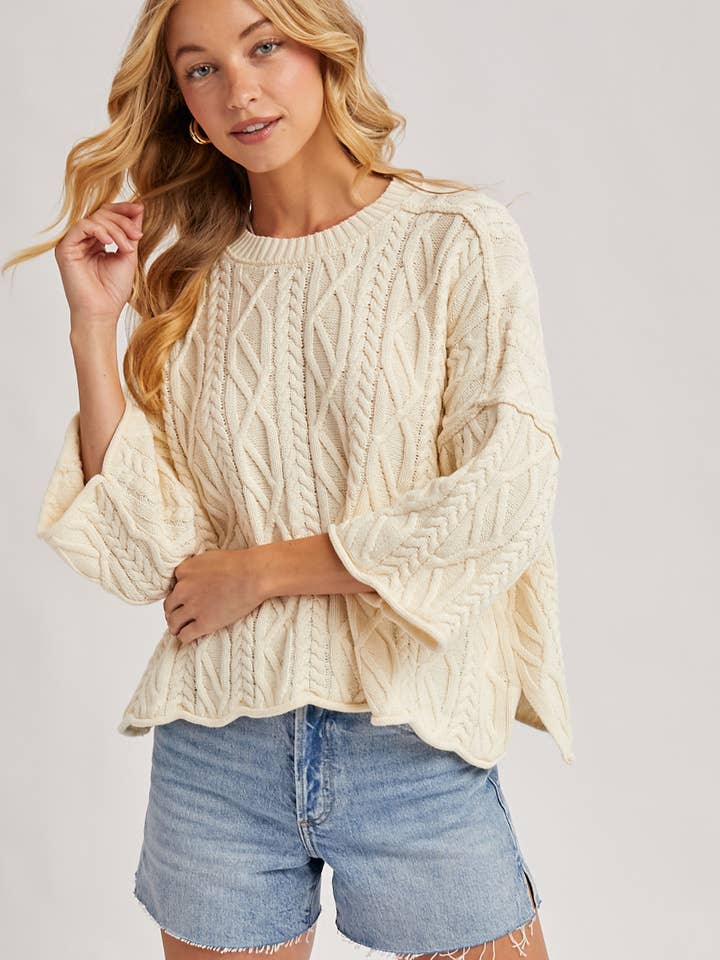 Parker Cable Knit Sweater