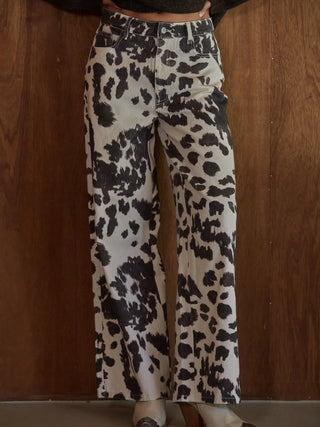 Dayna Animal Print Pants