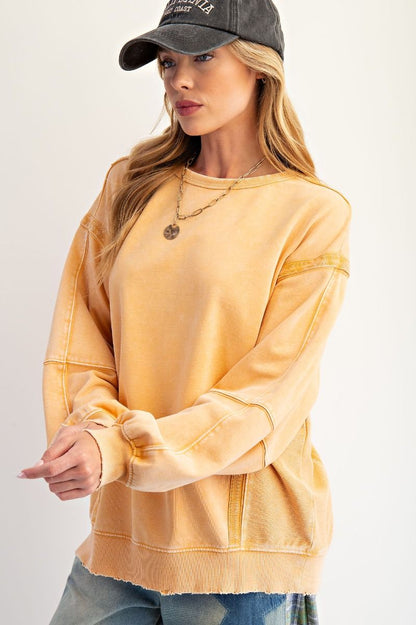 Dea Crochet Patch Crewneck