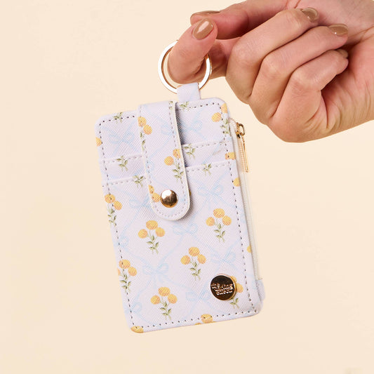 Keychain Wallet-Marigold Lane Blue