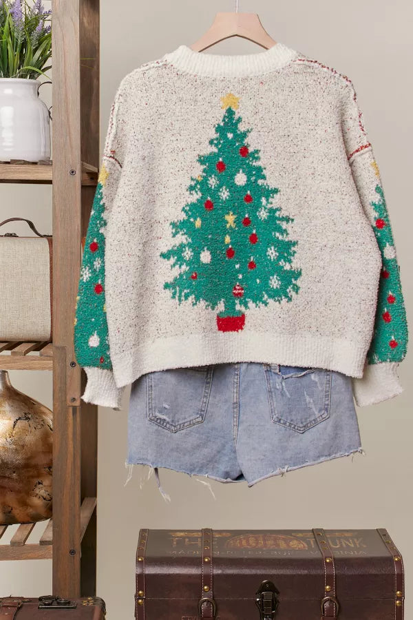 Merry Pine Sweater