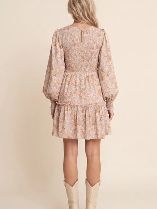 Aimee Long Sleeve Mini Dress