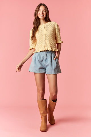Gracyn Bubble Cardigan