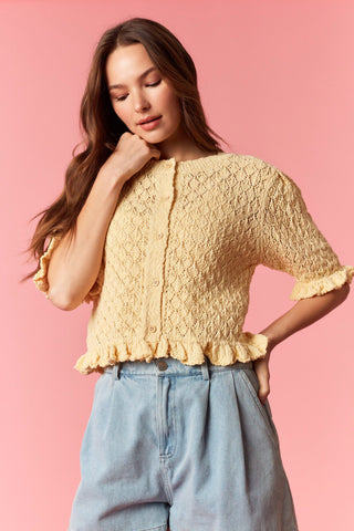 Gracyn Bubble Cardigan