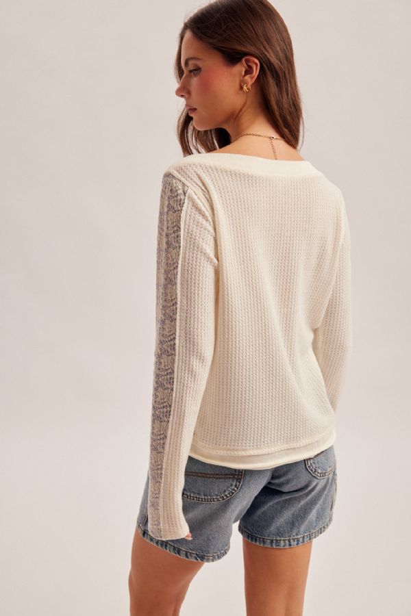 Paige Boat Neck Top