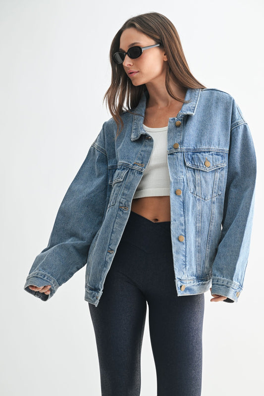 Mackenzie Boxy Denim Jacket