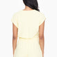 Lemon Brushed V-Neck Romper