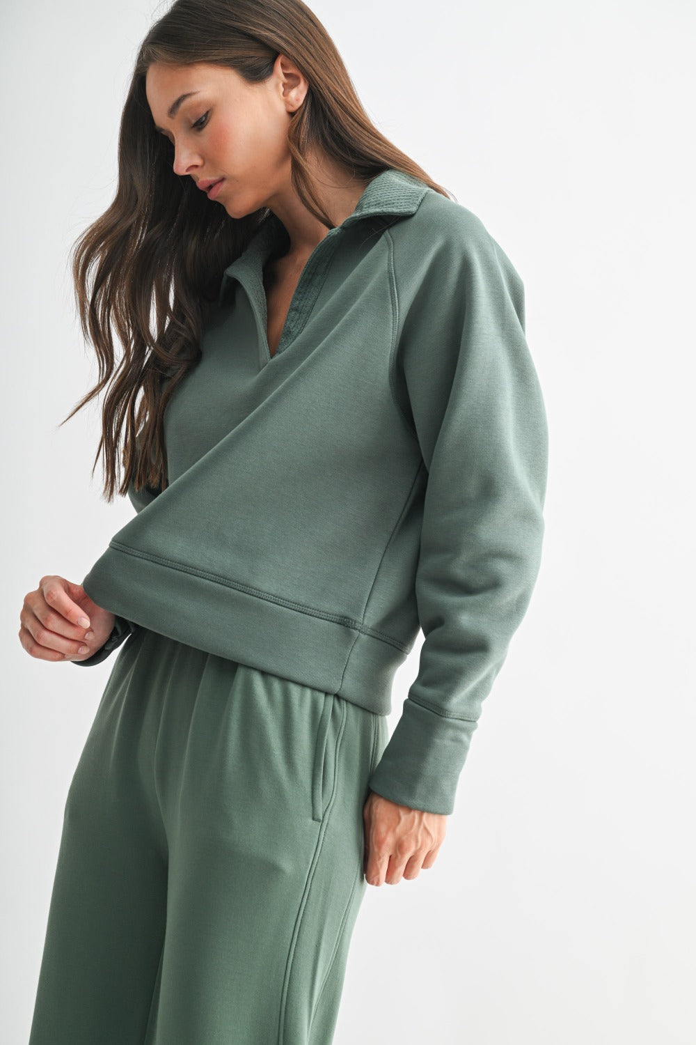 Brie Thermal Collared Shirt