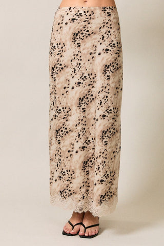Eliza Side Slit Skirt