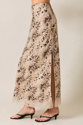 Eliza Side Slit Skirt