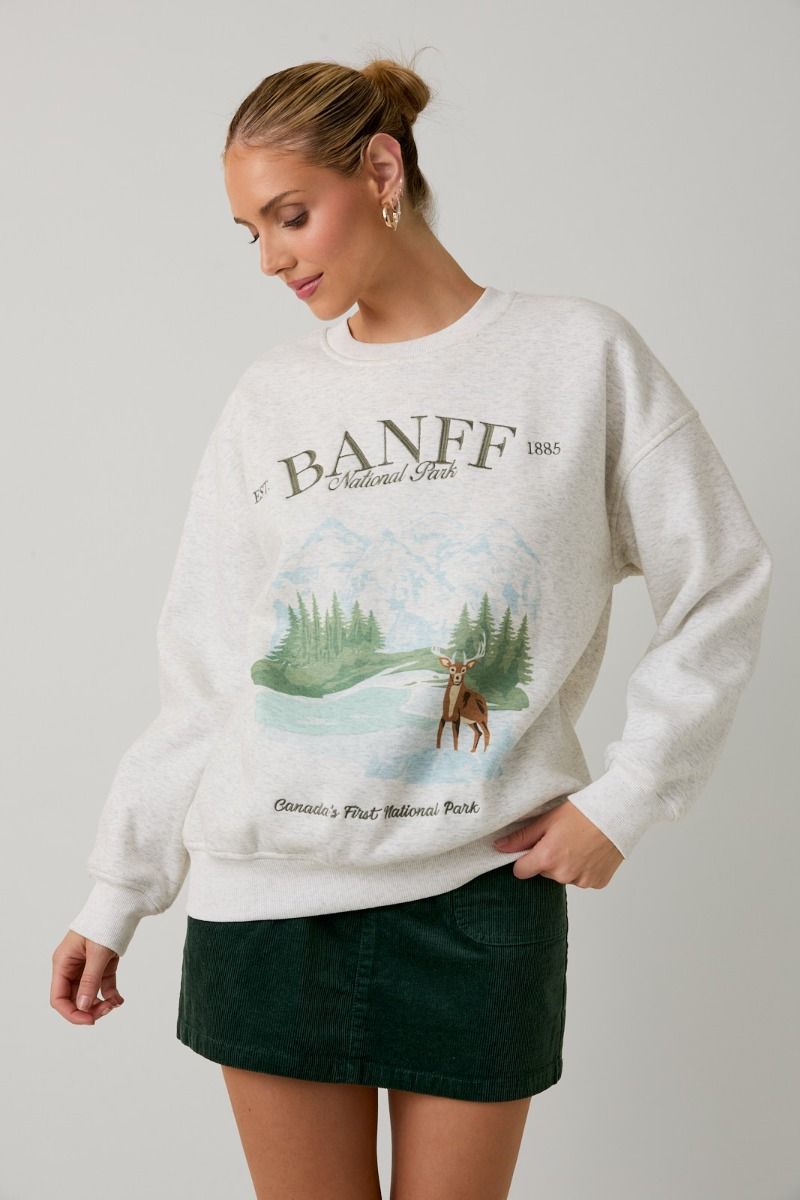 Banff National Park Crewneck