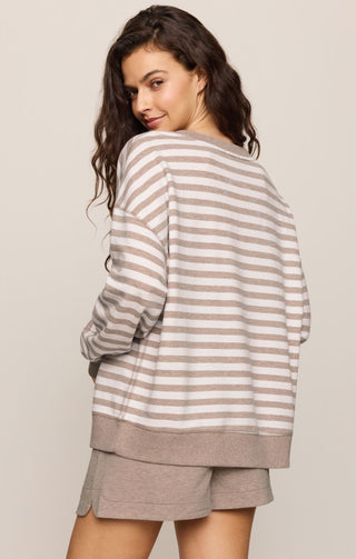 Everyday Striped Crew
