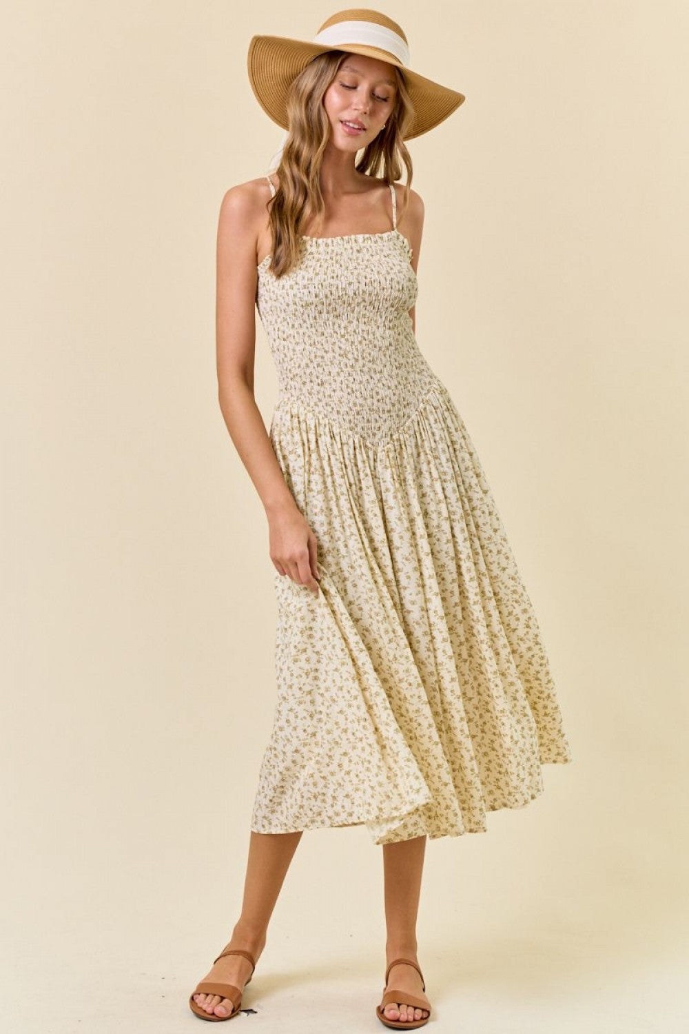 Rae Floral Smocked Dress