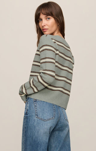 Medina Stripe Cardigan