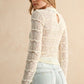 Kimberly Lace Textured Blouse