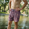Burlebo Duck Paisley Swim Trunks